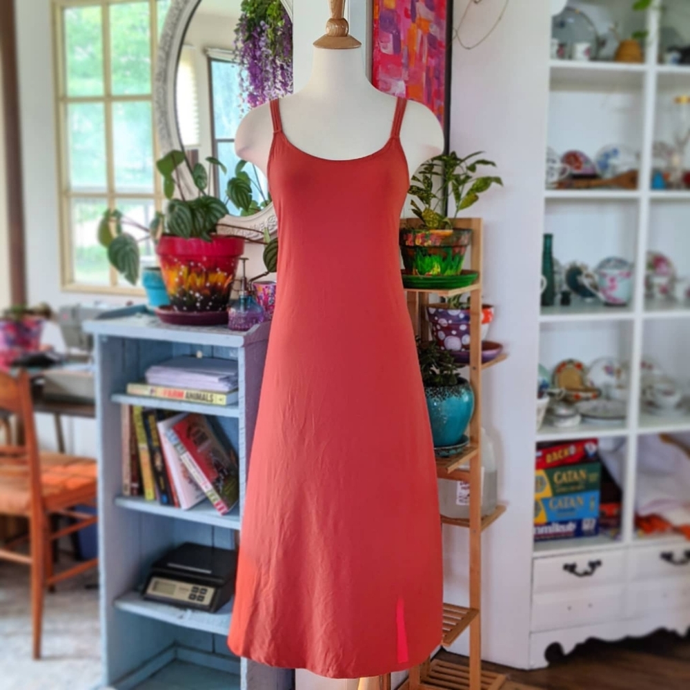 Strappy & Soft Long Slip Dress